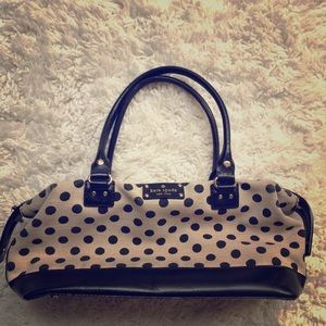 Kate Spade polka dot purse.
